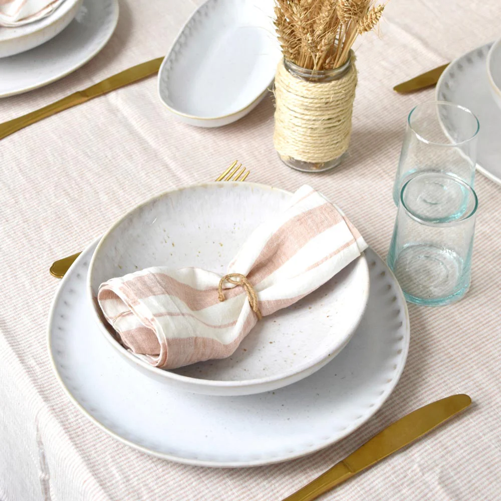 Assiette creuse | Blanc audacieux - Image 3
