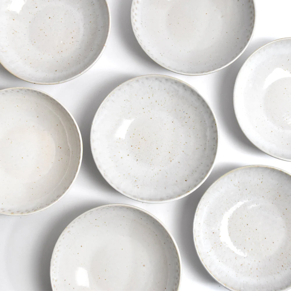 Assiette creuse | Blanc audacieux - Image 4