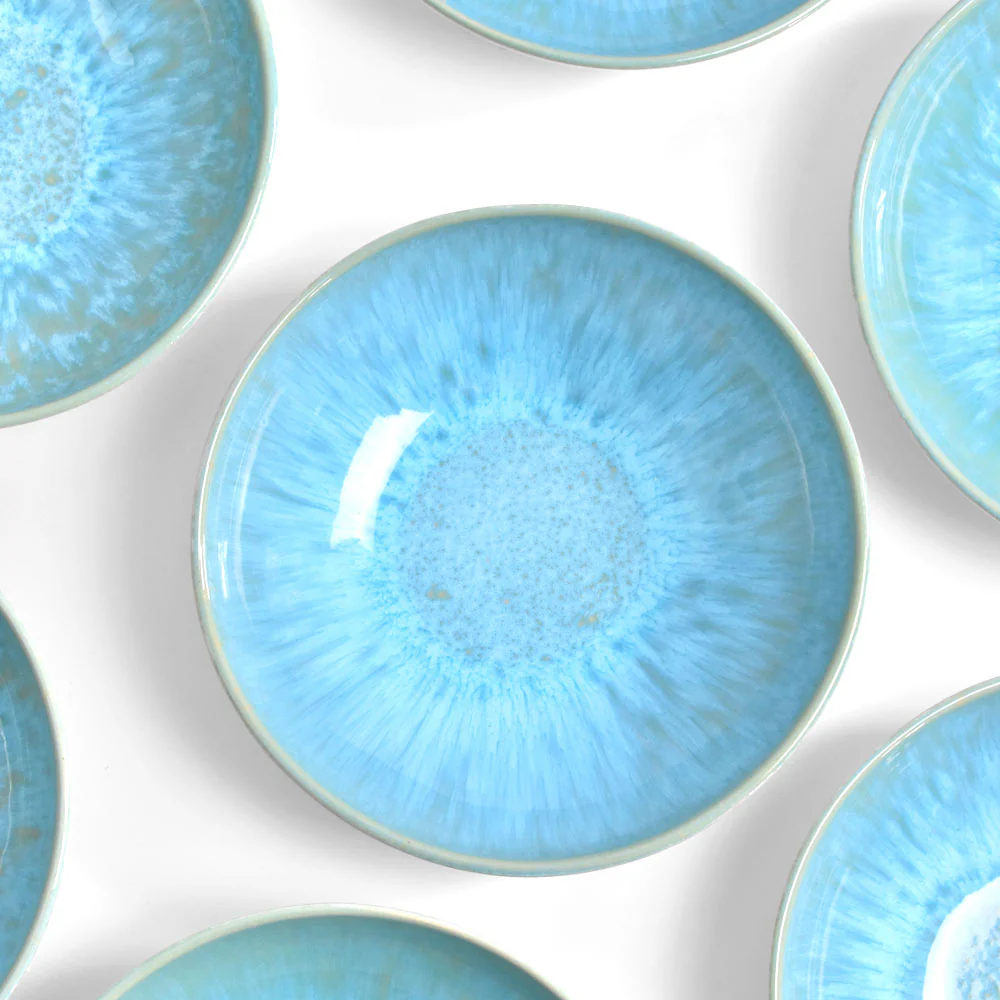 Assiette creuse | Bleu água - Image 5