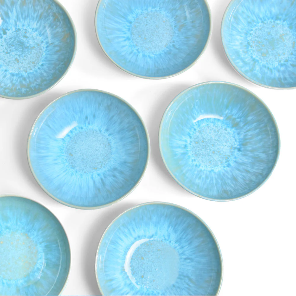 Assiette creuse | Bleu água - Image 8