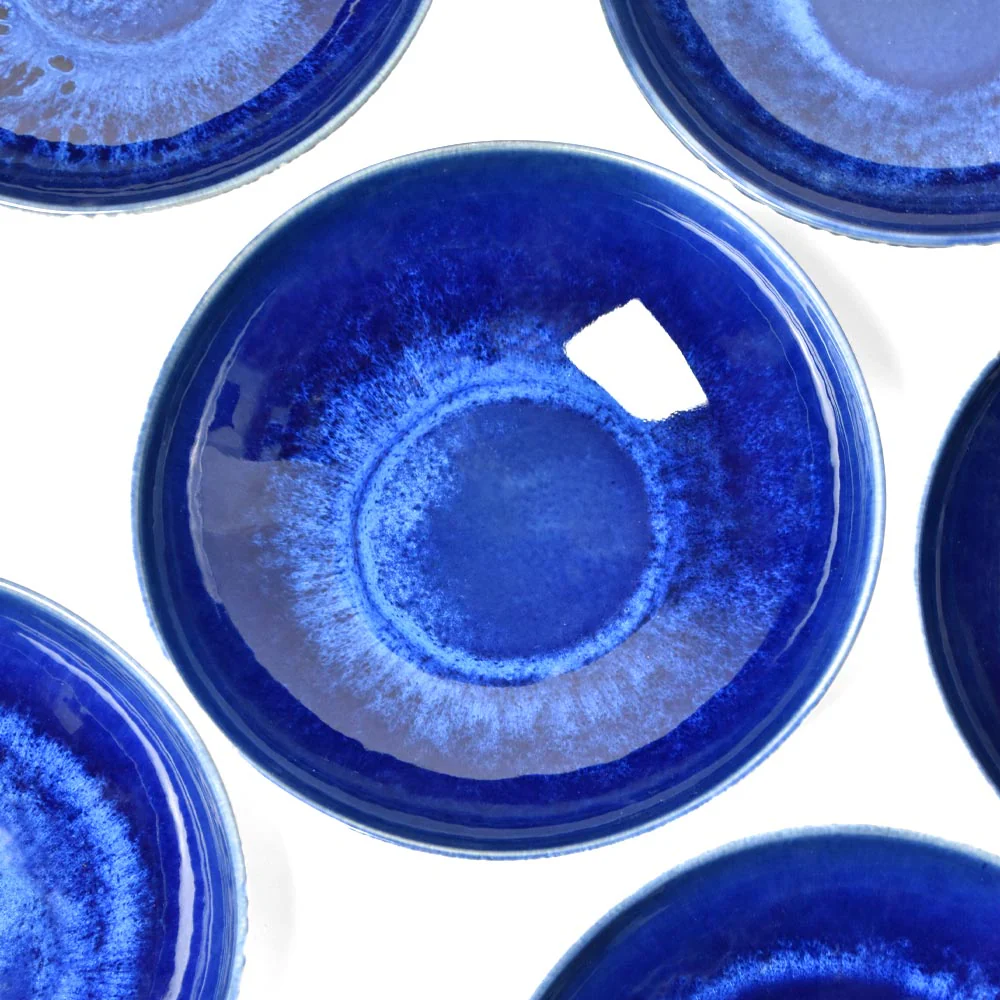 Assiette creuse | Bleu odyssée - Image 8