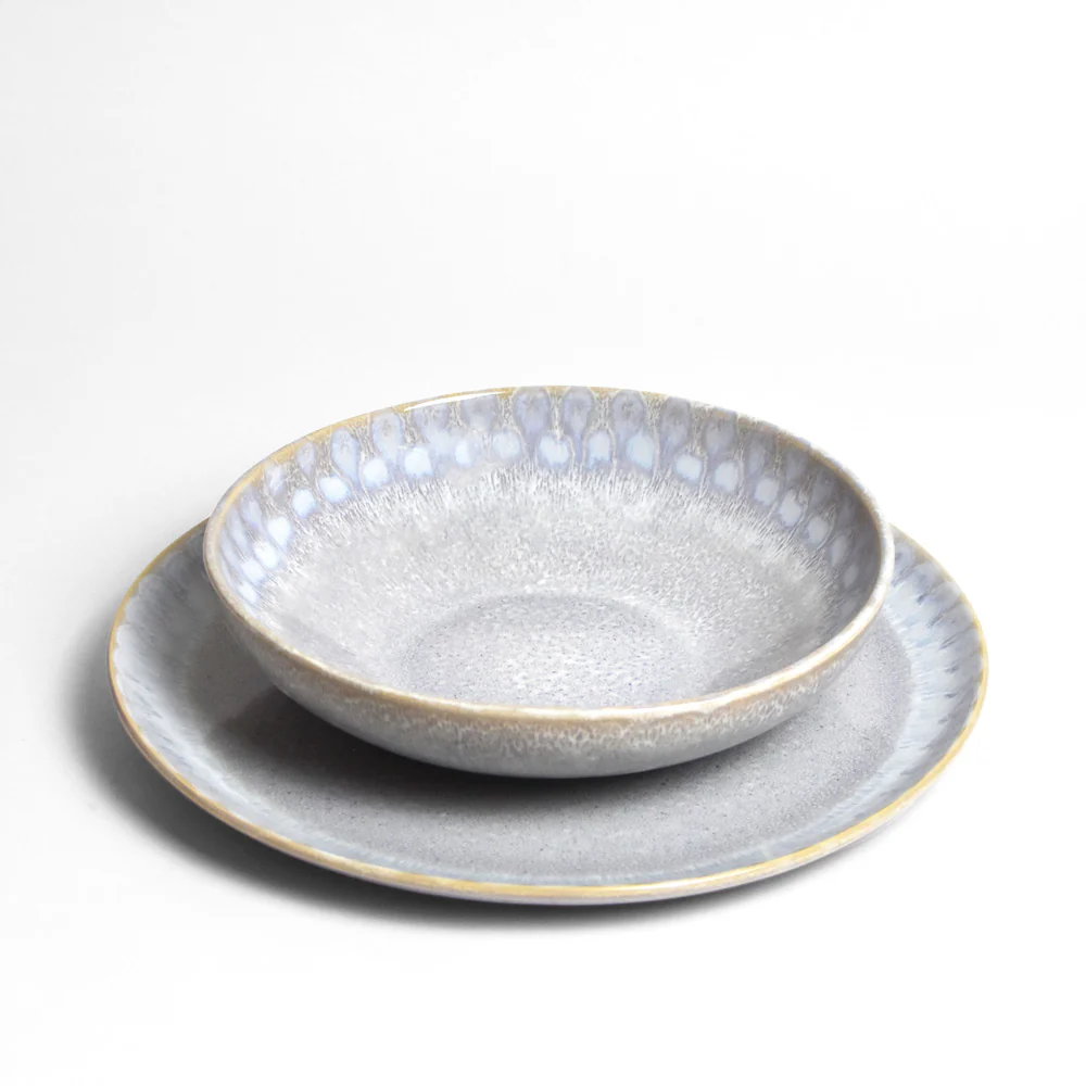 Assiette creuse | Gris audacieux - Image 6
