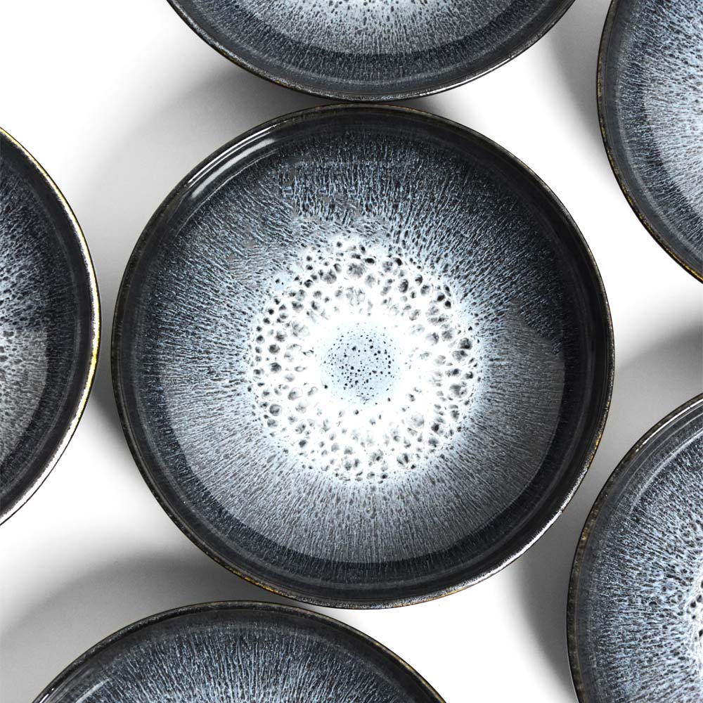 Assiette creuse | Noir écume - Image 4