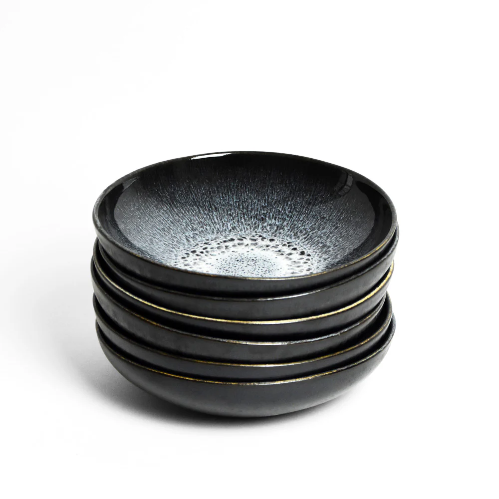 Assiette creuse | Noir écume - Image 5