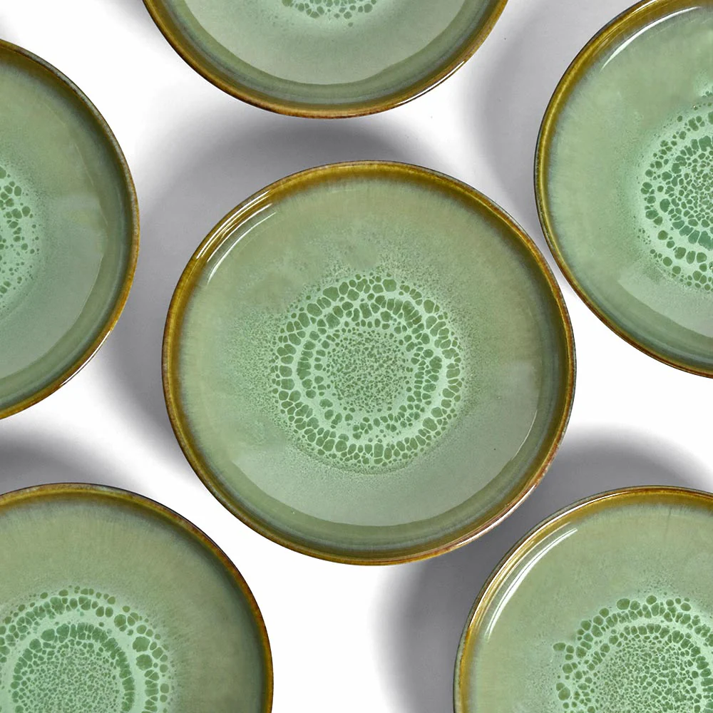 Assiette creuse | Vert rivage - Image 4