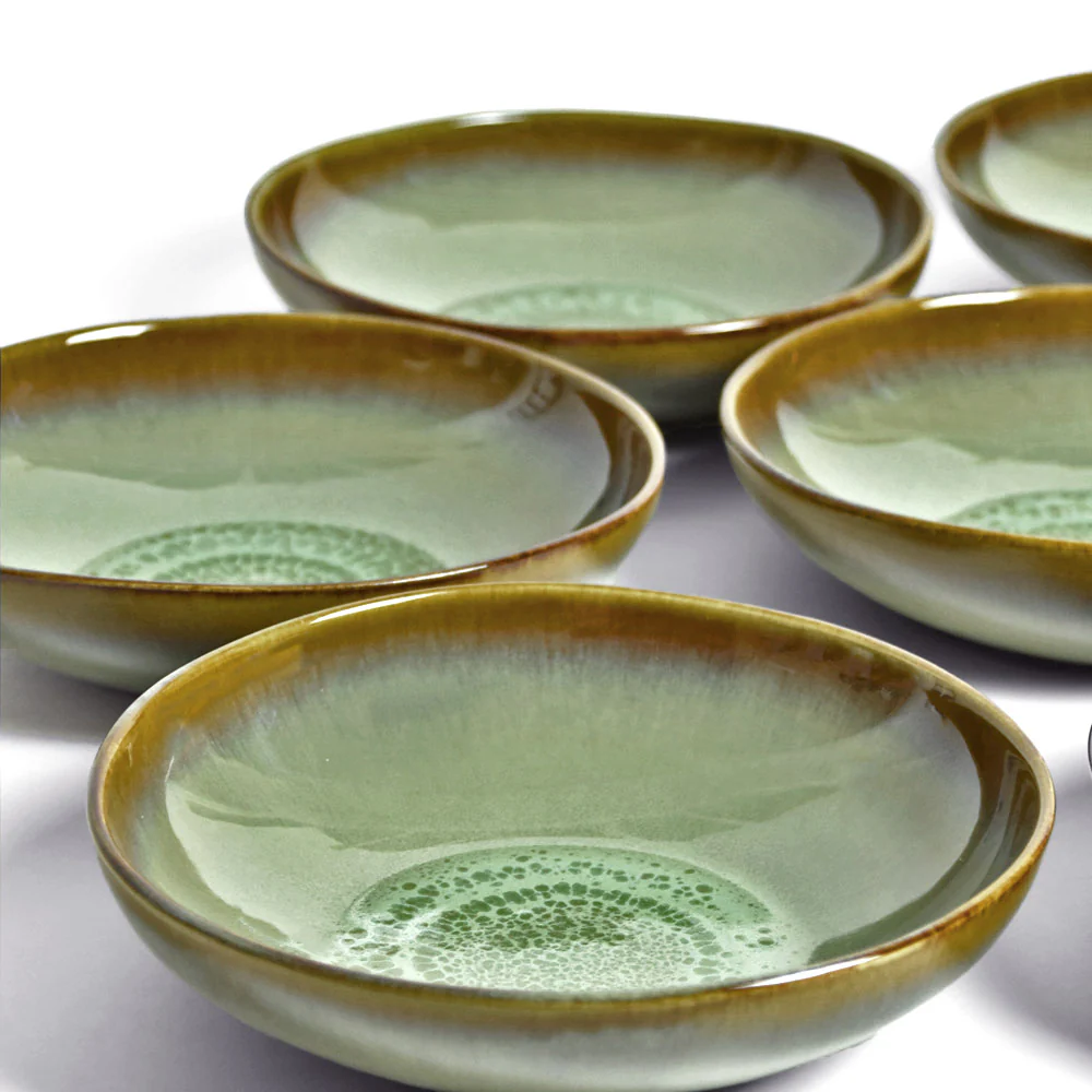 Assiette creuse | Vert rivage - Image 8