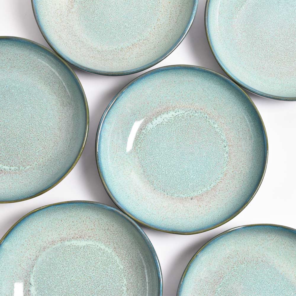 Assiette creuse | Vert turquoise - Image 3