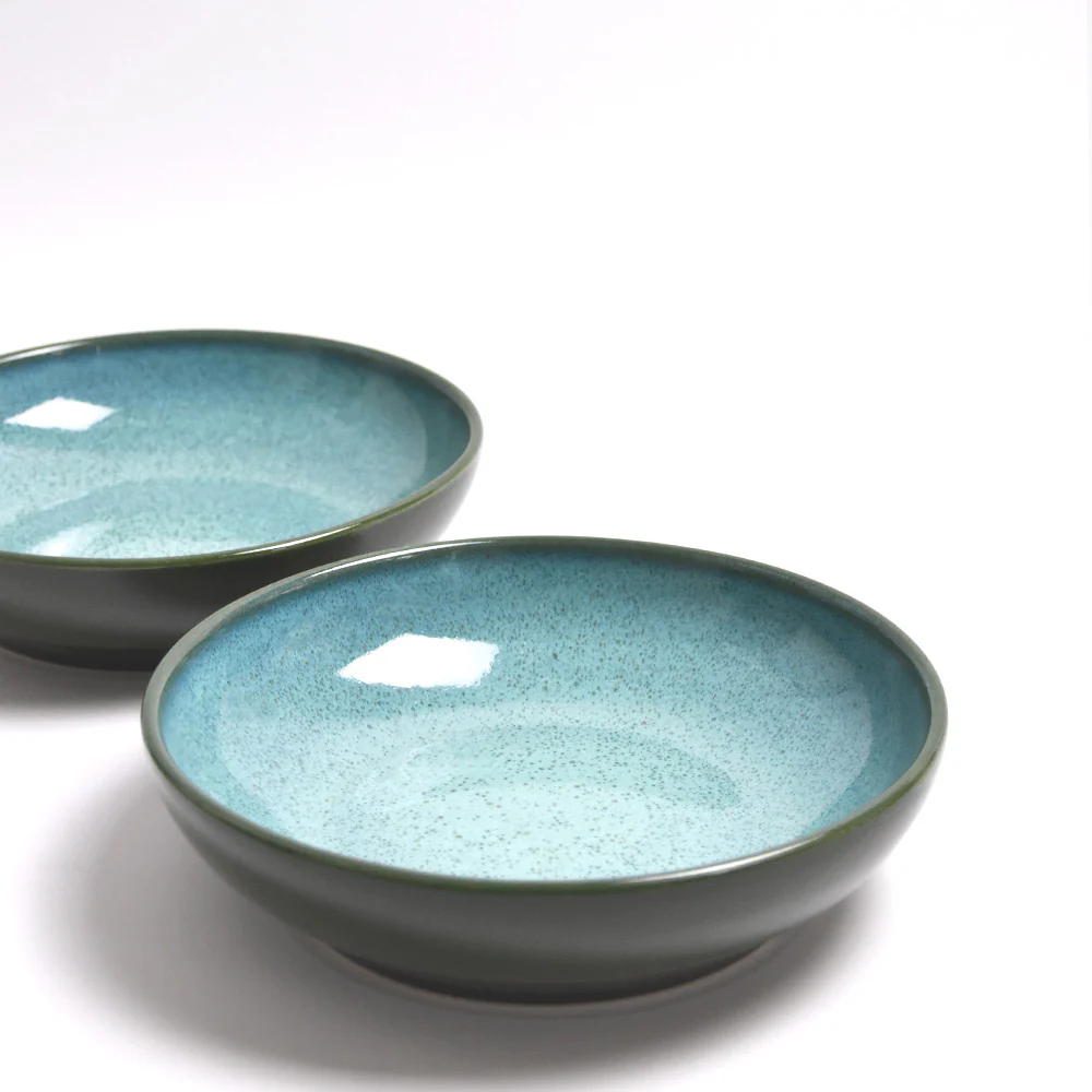 Assiette creuse | Vert turquoise - Image 4