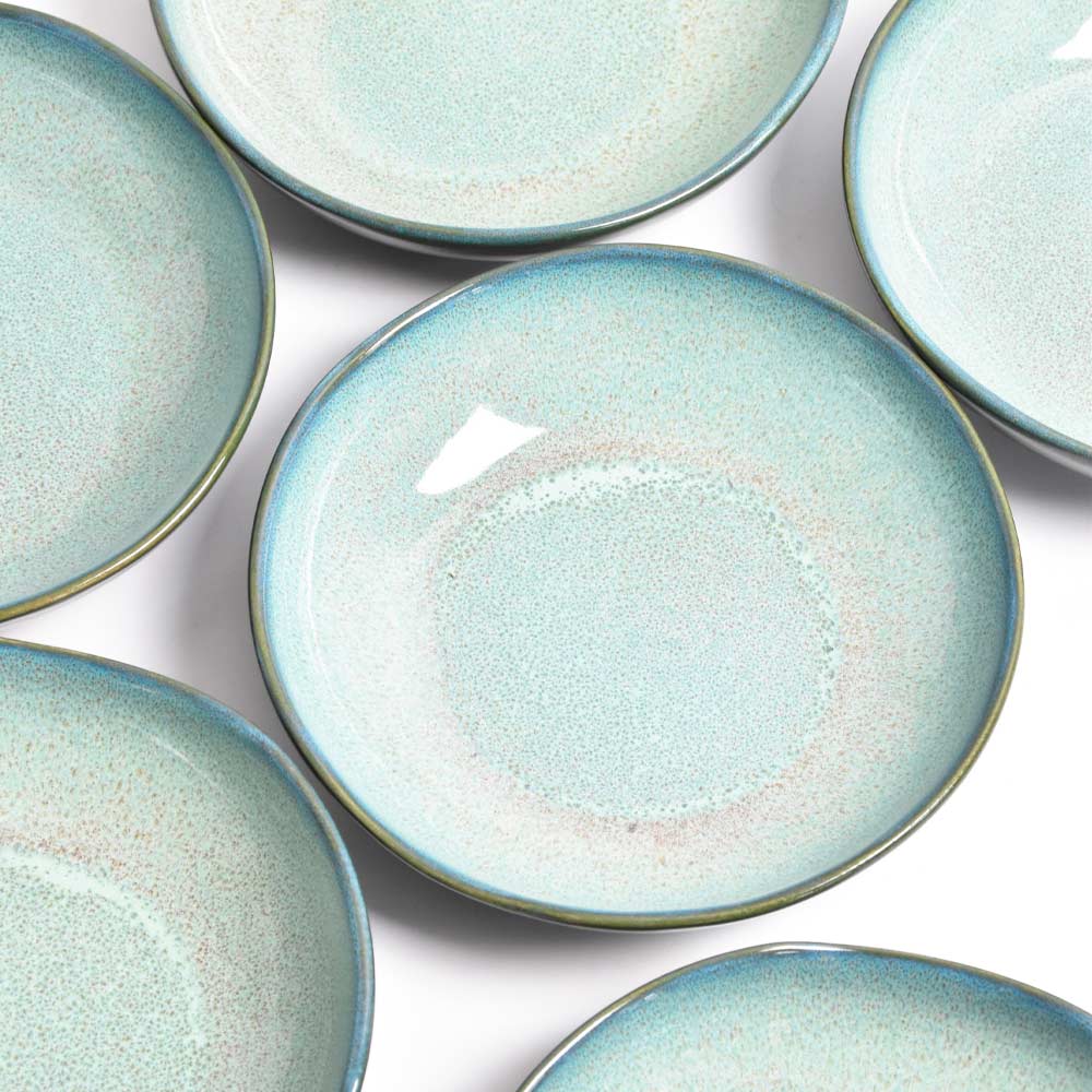 Assiette creuse | Vert turquoise - Image 6