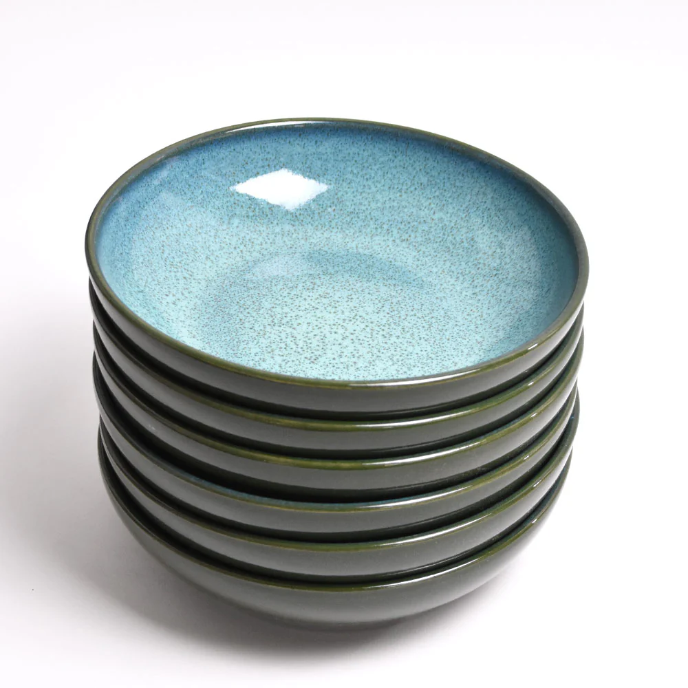 Assiette creuse | Vert turquoise - Image 7