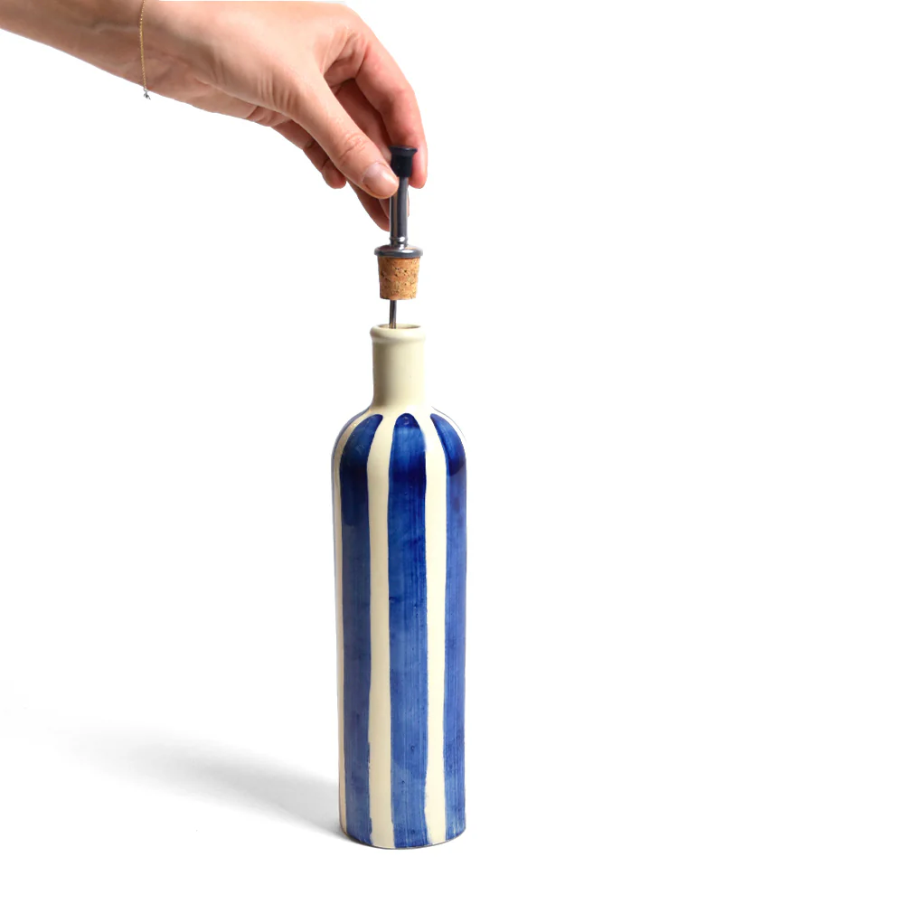 Bouteille d'huile | Bleu Linhas - Image 8
