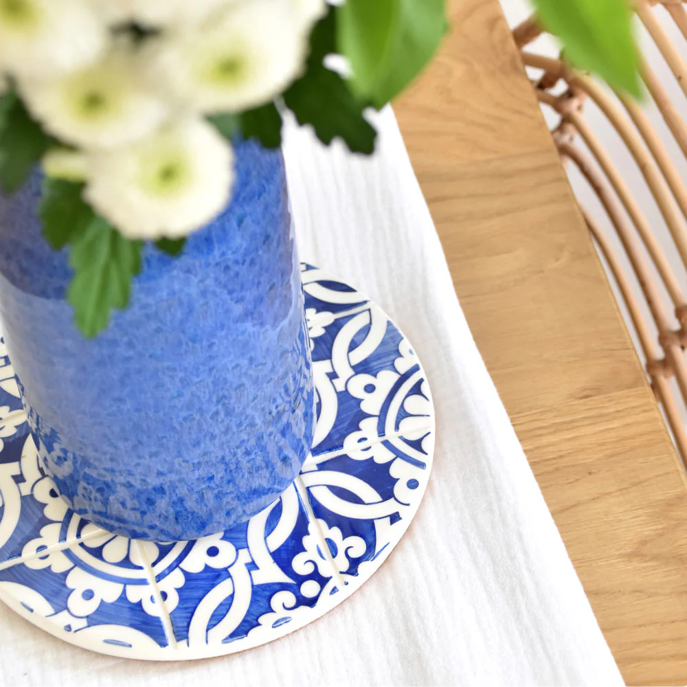 Dessous de plat | Bleu Azulejos - Image 3