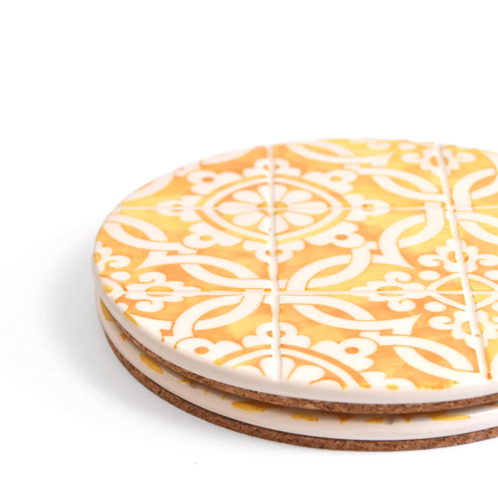 Dessous de plat | Jaune Azulejos - Image 4