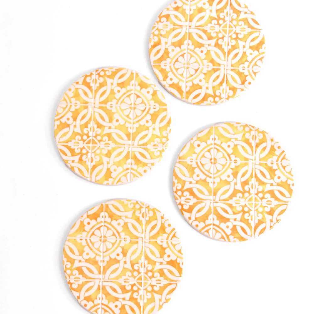 Dessous de plat | Jaune Azulejos - Image 5