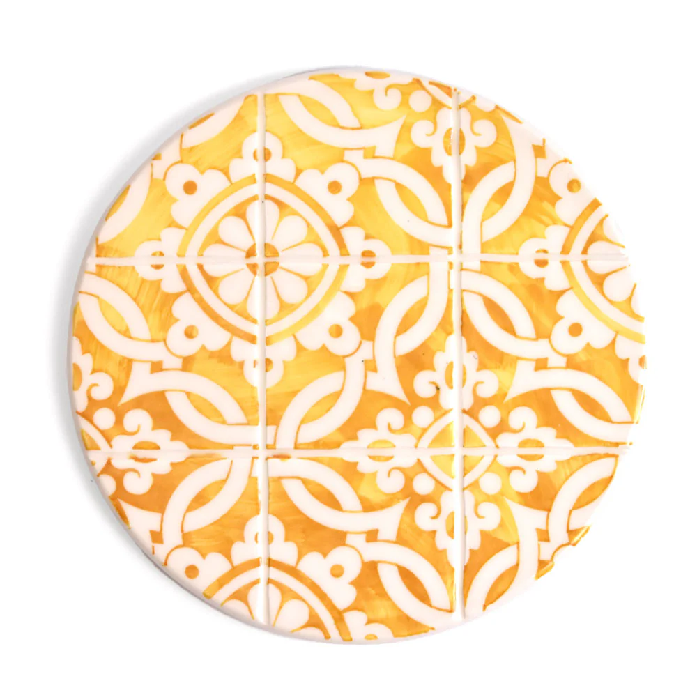 Dessous de plat | Jaune Azulejos - Image 6