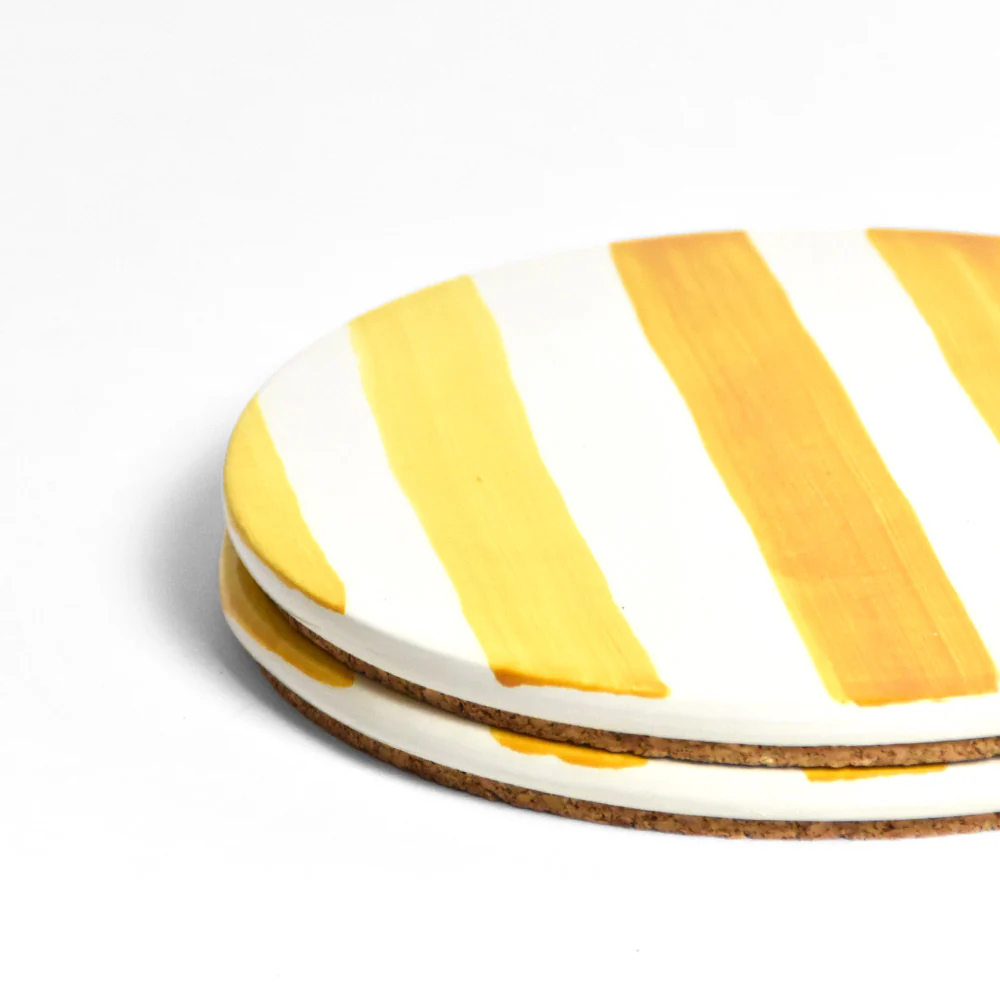 Dessous de plat | Jaune Linhas - Image 6