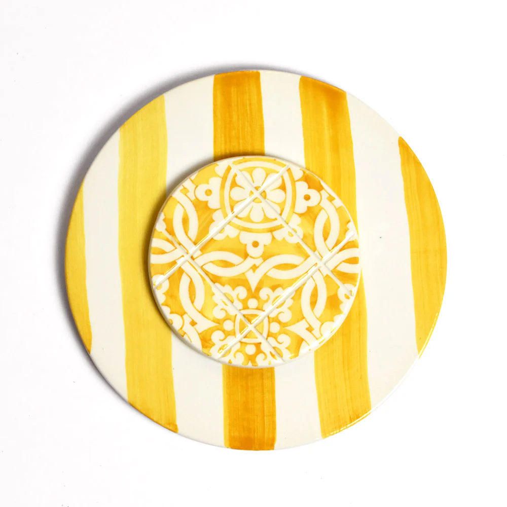 Dessous de plat | Jaune Linhas - Image 7