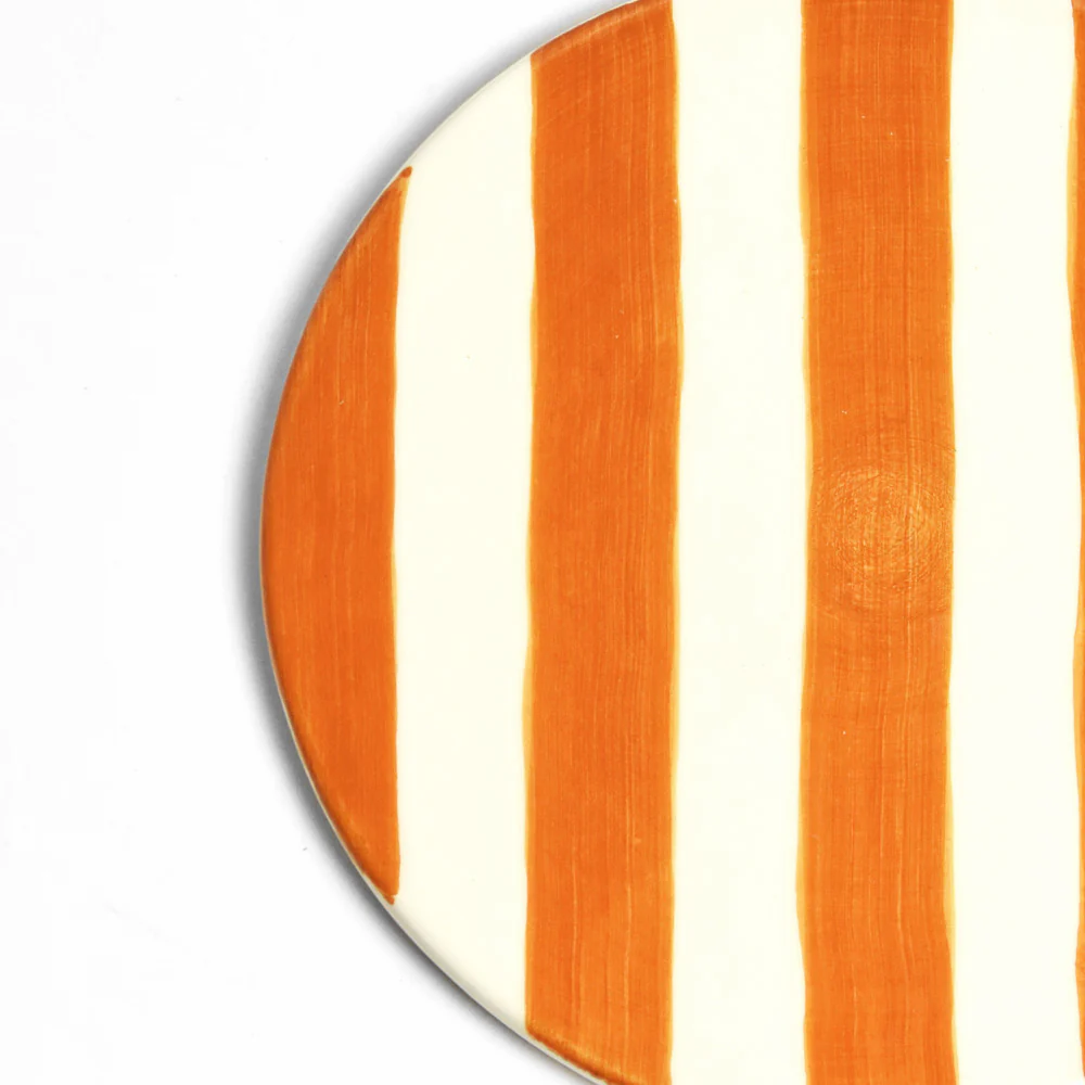 Dessous de plat | Terracotta Linhas - Image 3