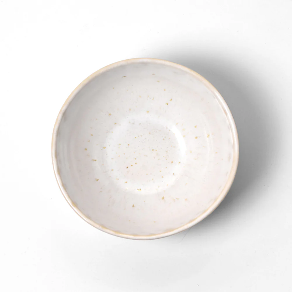 Grand bol rond | Blanc audacieux - Image 3