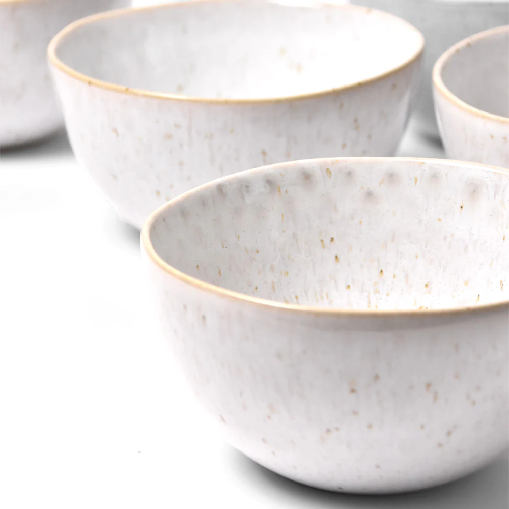 Grand bol rond | Blanc audacieux - Image 4