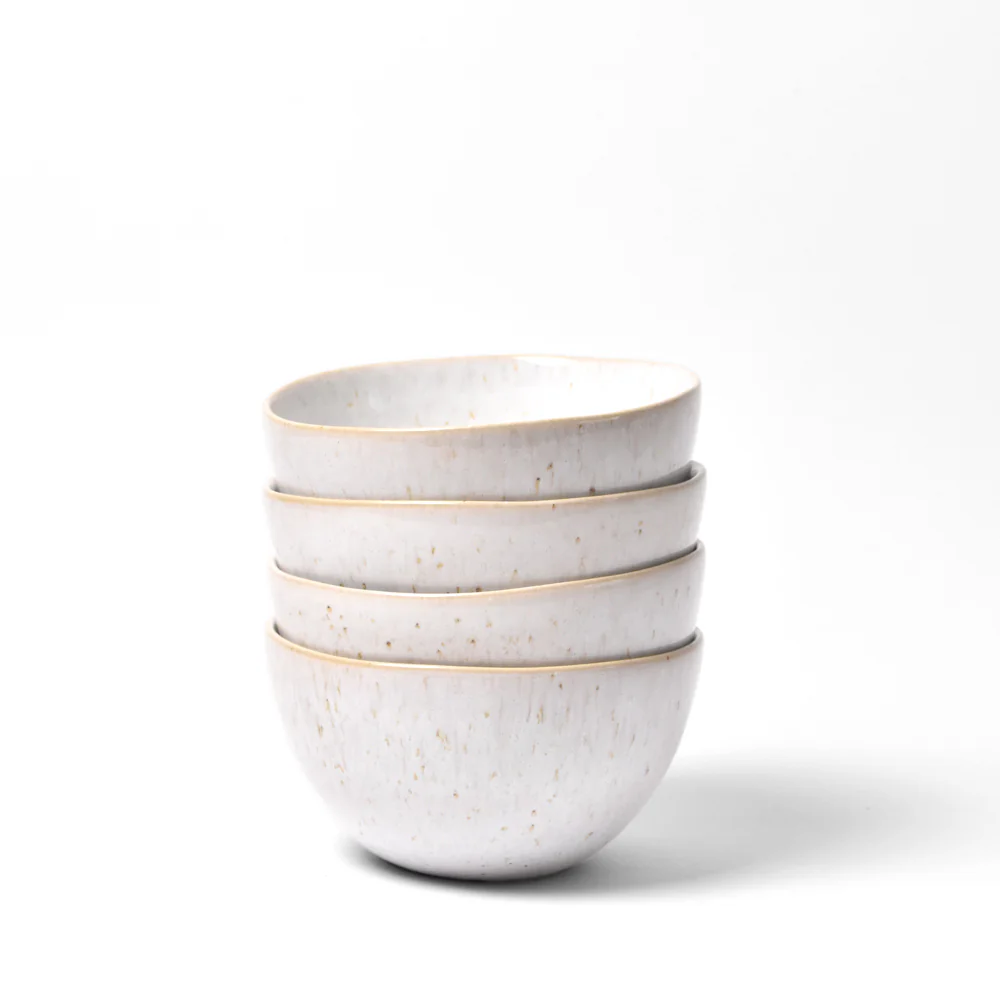 Grand bol rond | Blanc audacieux - Image 5