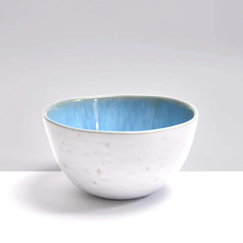 Grand bol rond | Bleu água - Image 3