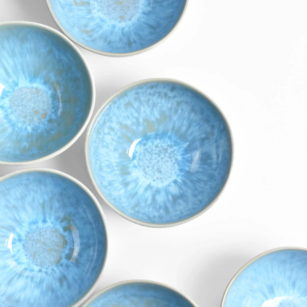 Grand bol rond | Bleu água - Image 5