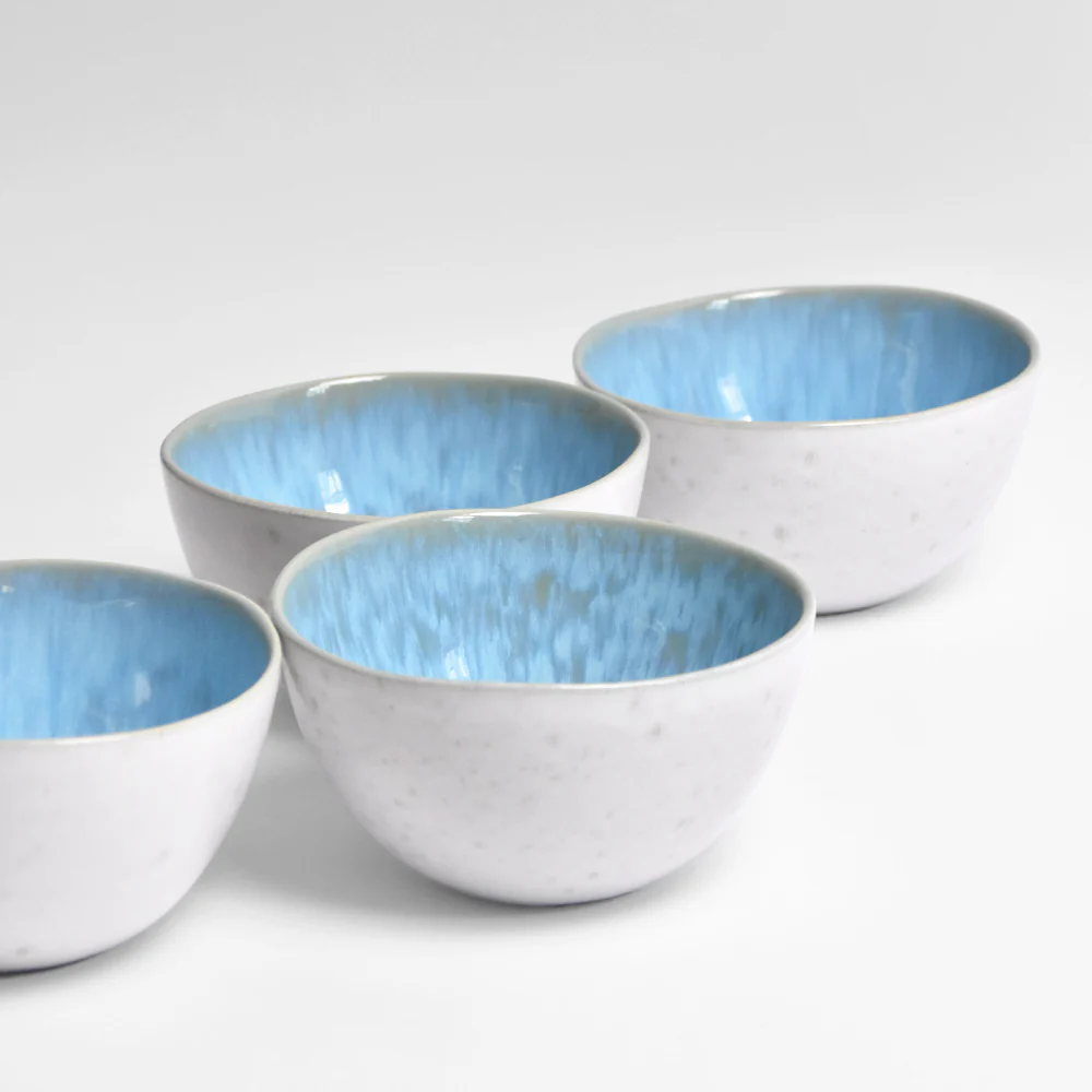 Grand bol rond | Bleu água - Image 6