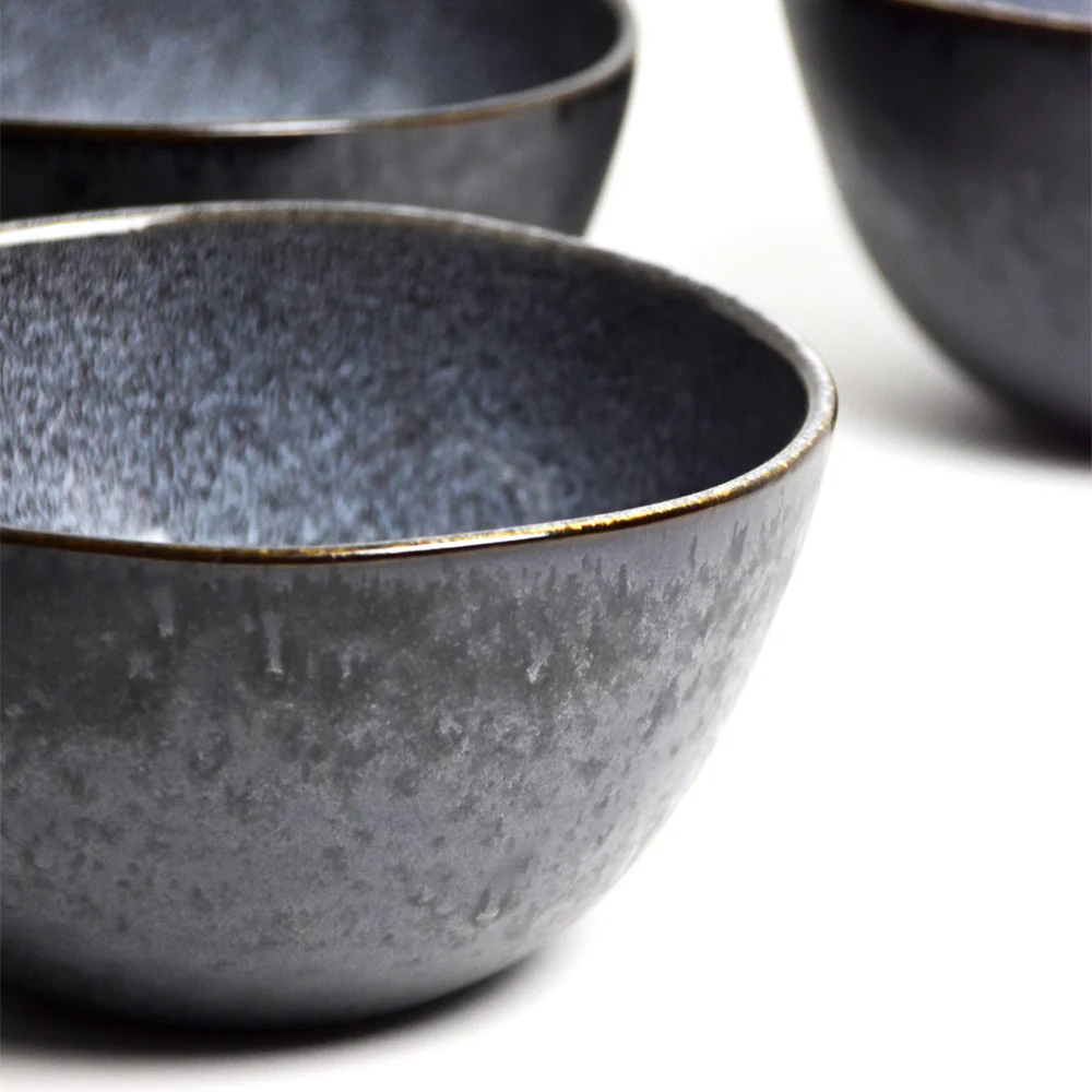 Grand bol rond | Noir écume - Image 3
