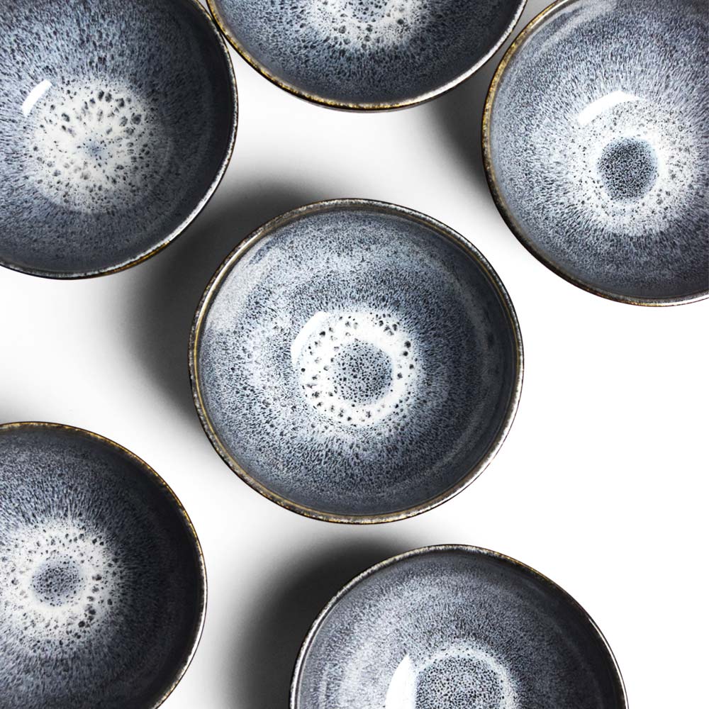 Grand bol rond | Noir écume - Image 4