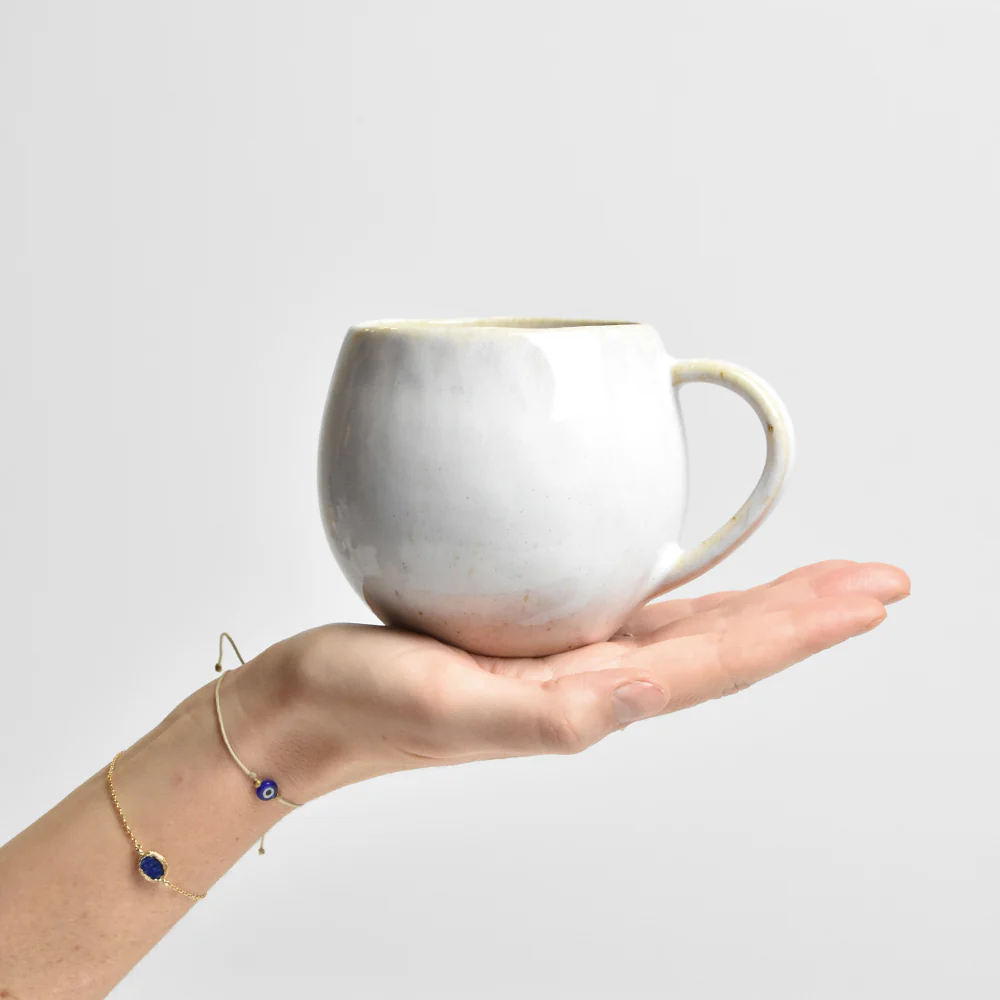 Grand Mug | Blanc audacieux - Image 5