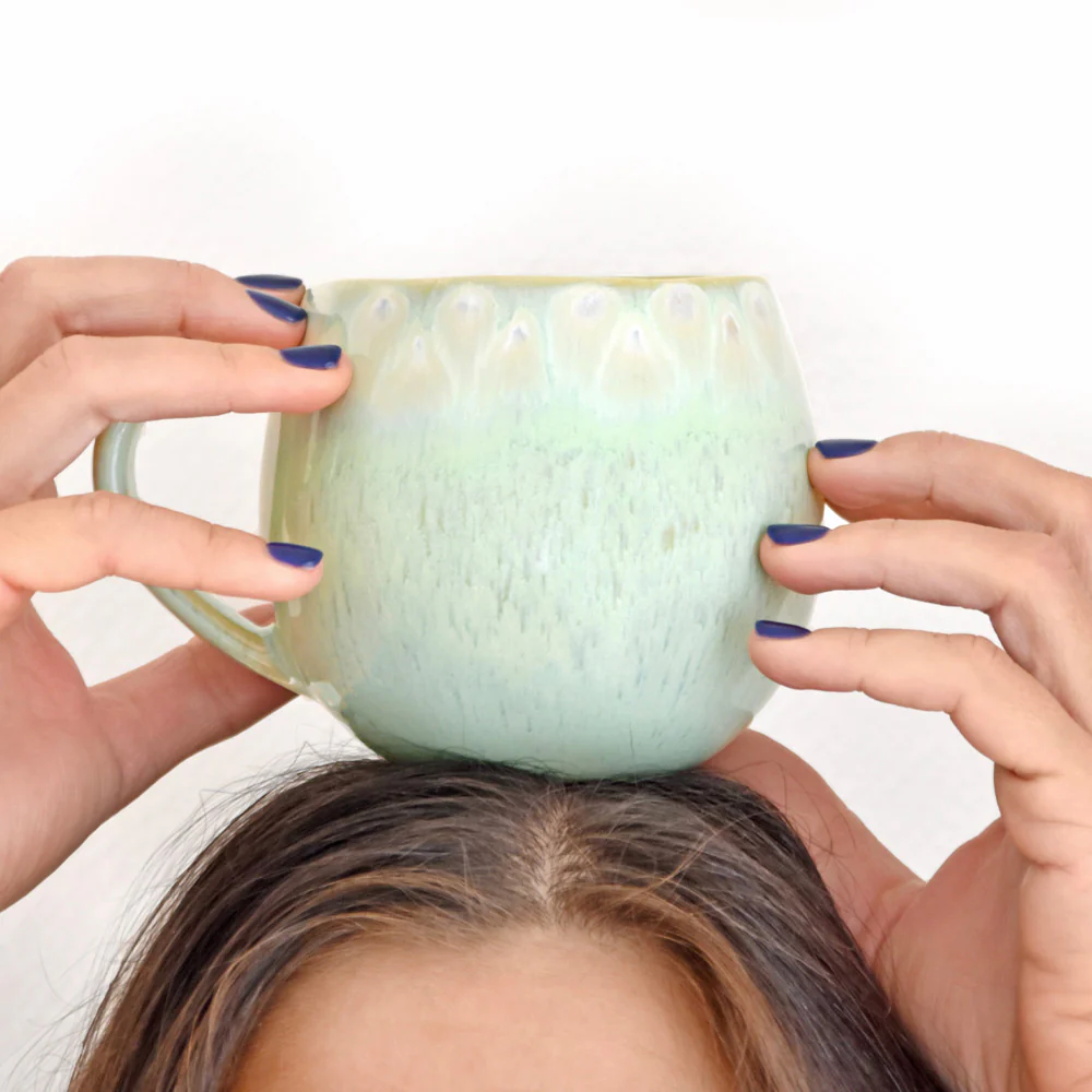 Grand Mug | Vert audacieux - Image 3