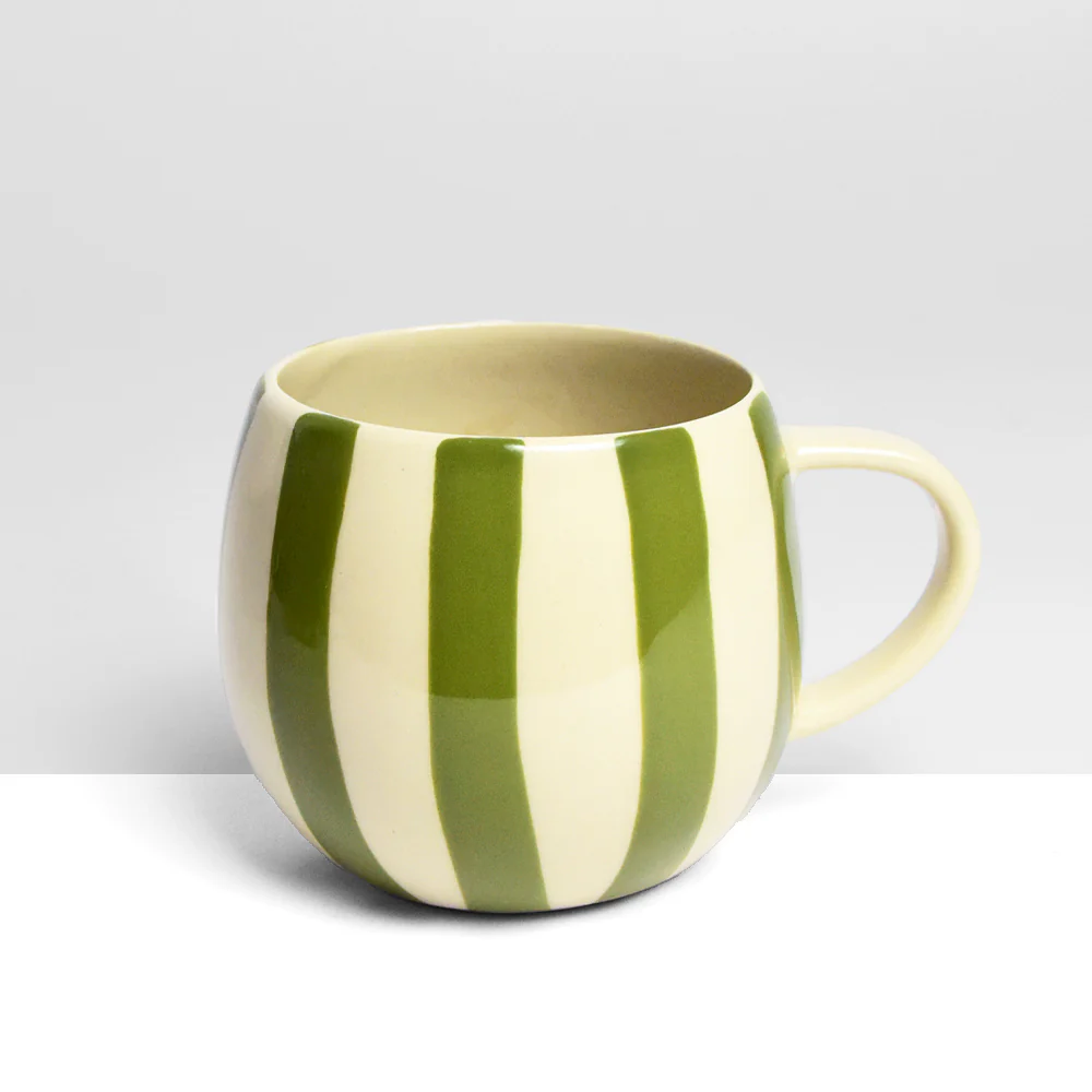 Grand Mug | Vert Linhas - Image 3