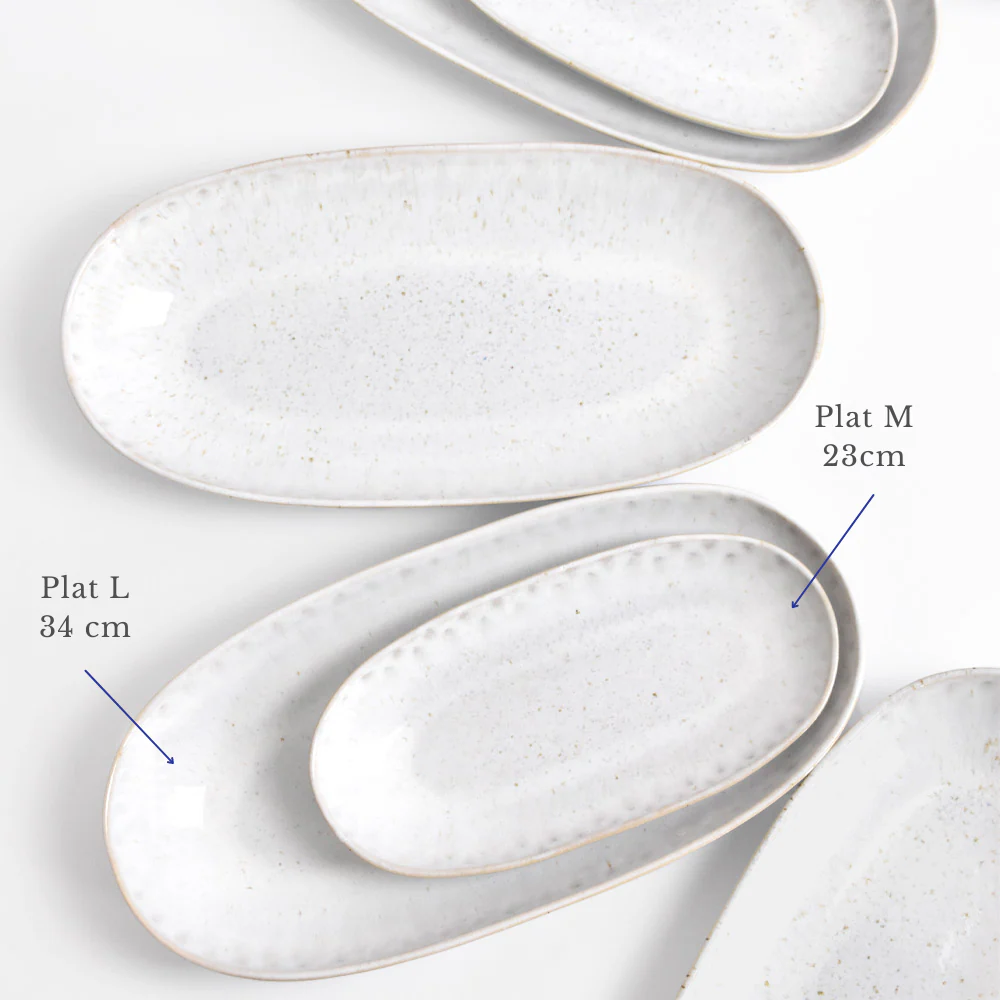 Plat de service L | Blanc audacieux - Image 6