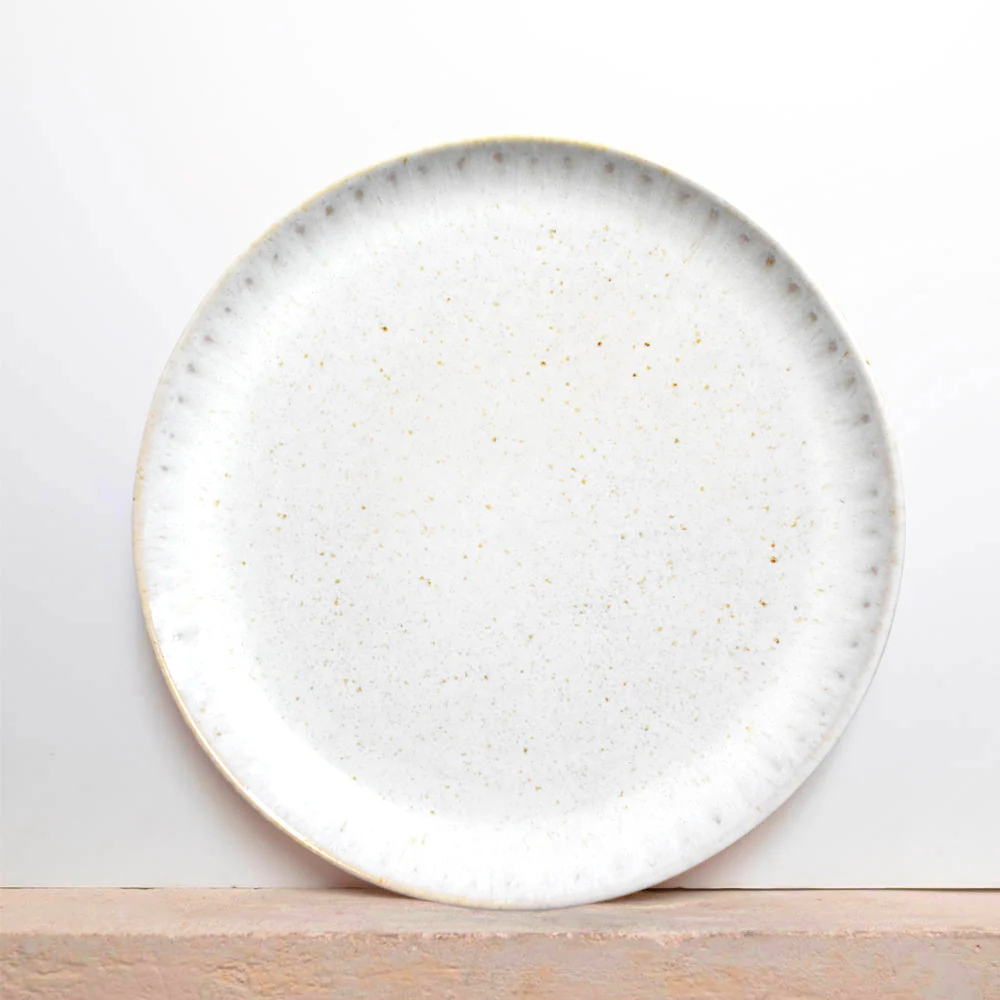 Grande assiette | Blanc audacieux - Image 3