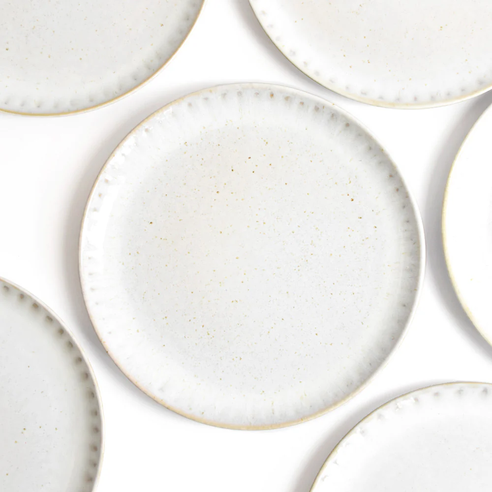 Grande assiette | Blanc audacieux - Image 5