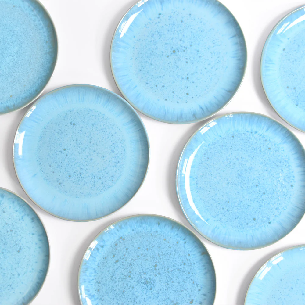 Grande assiette | Bleu água - Image 5