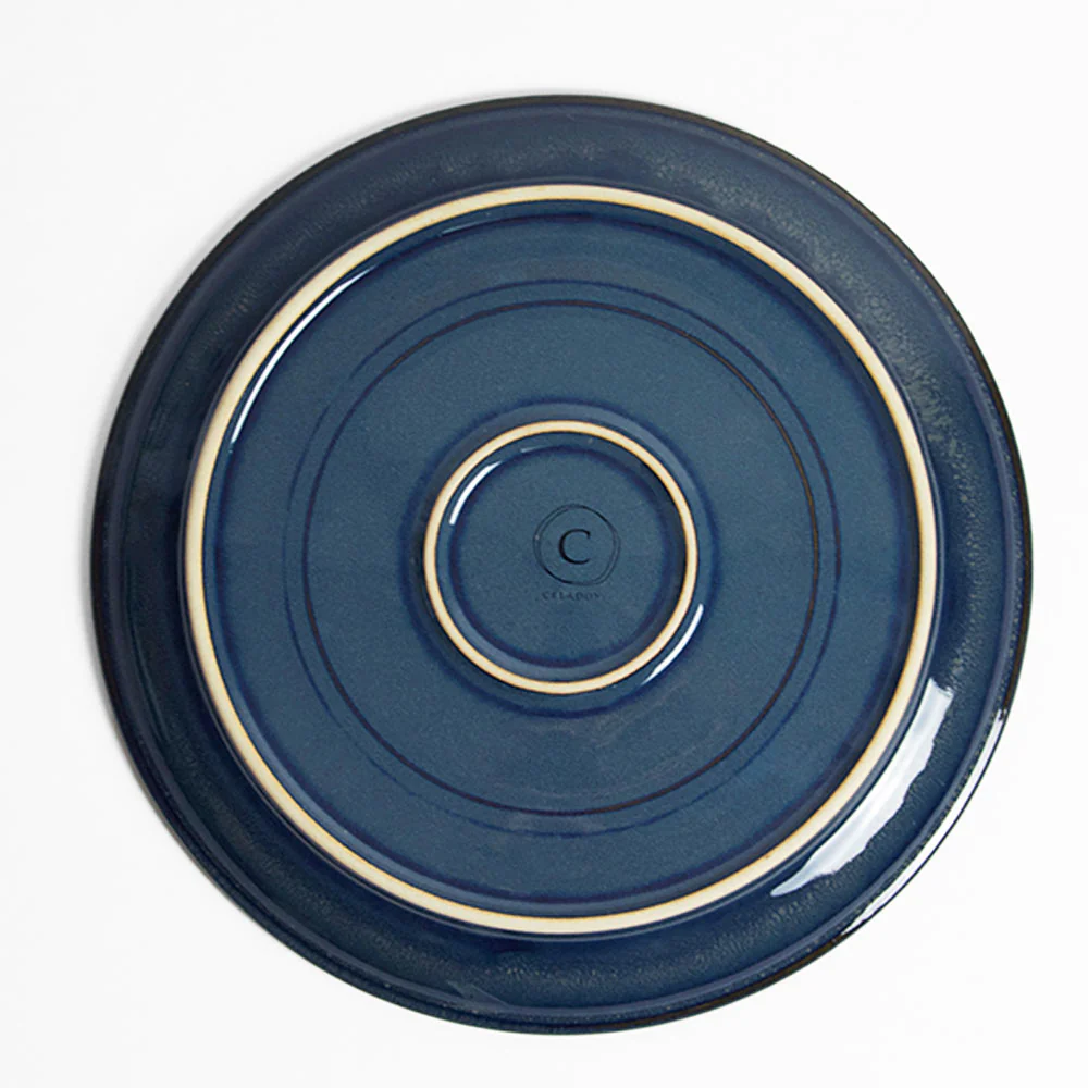 Grande assiette | Bleu marin - Image 8