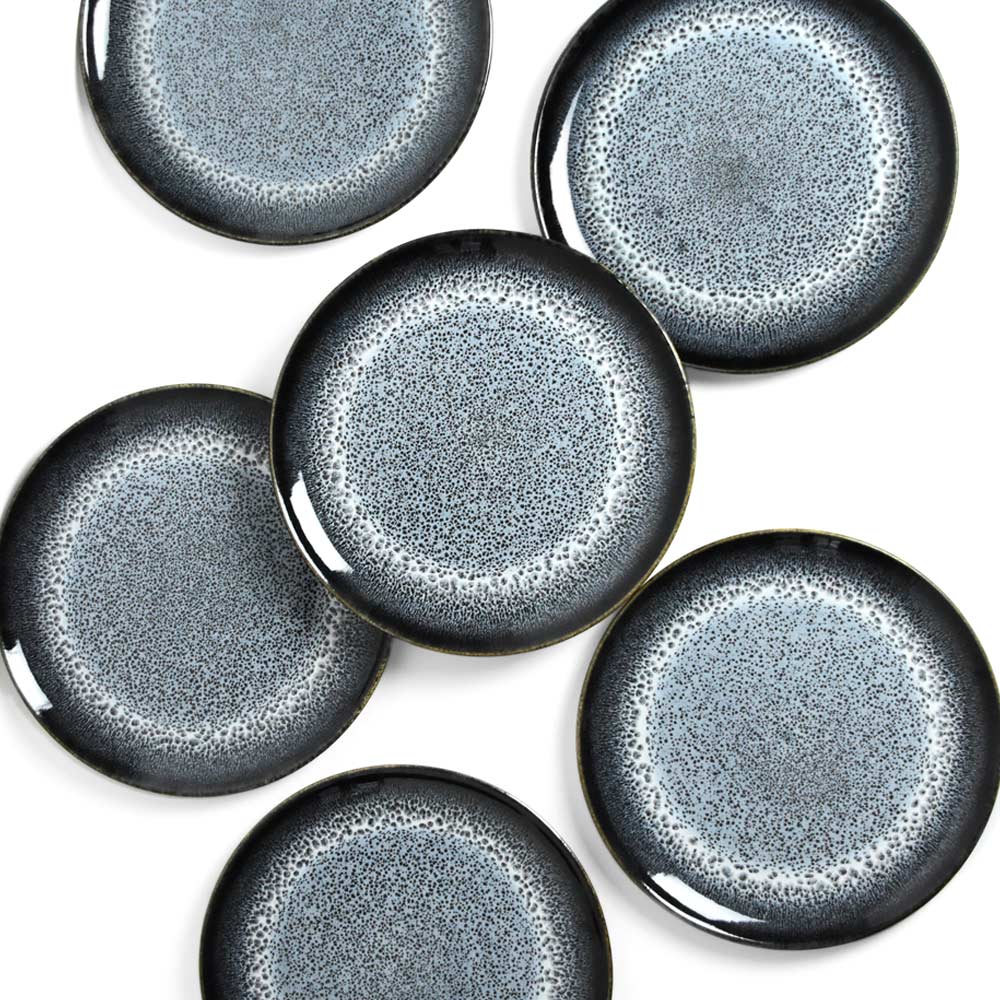 Grande assiette | Noir écume - Image 3