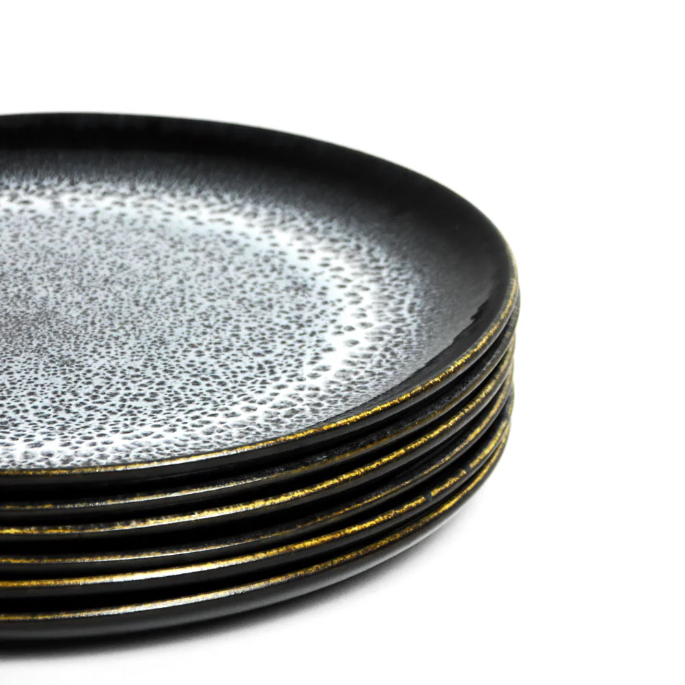 Grande assiette | Noir écume - Image 6