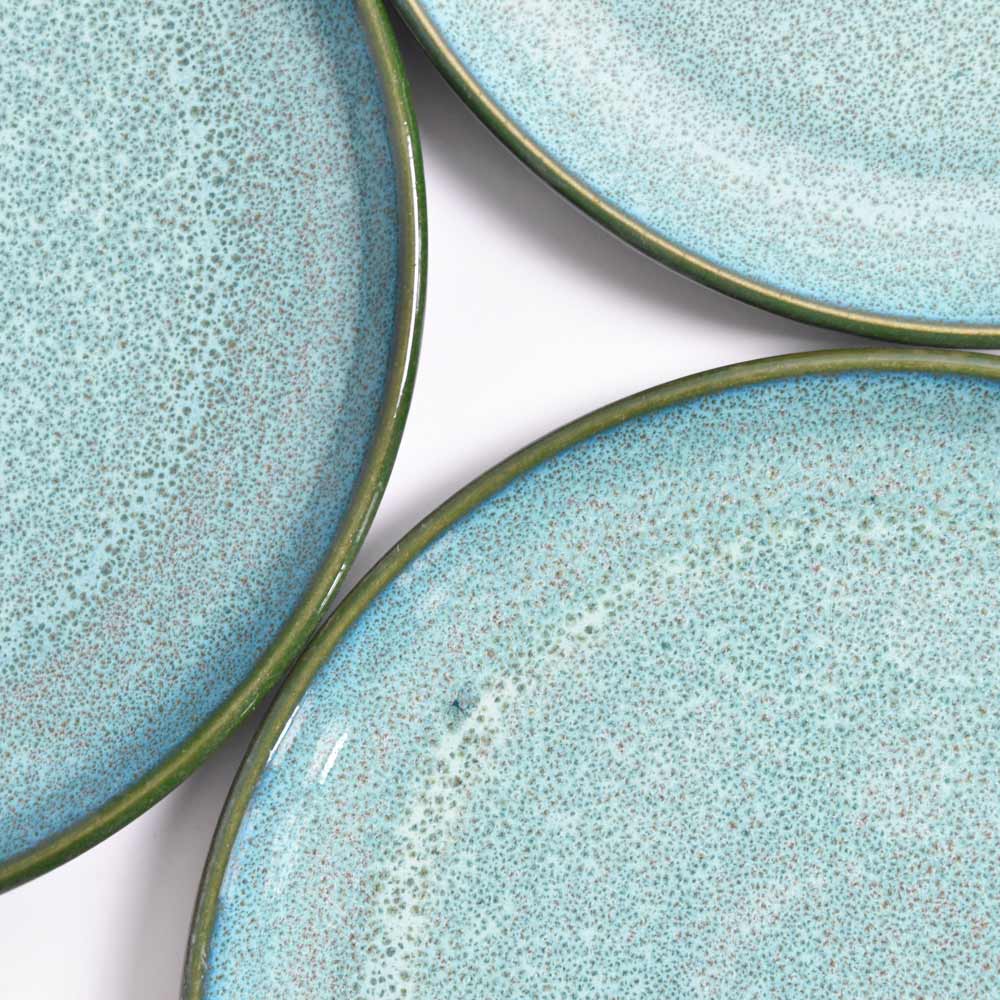 Grande assiette | Vert turquoise - Image 3