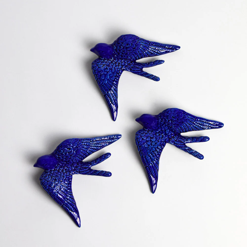 Grande hirondelle | Bleu - Image 3