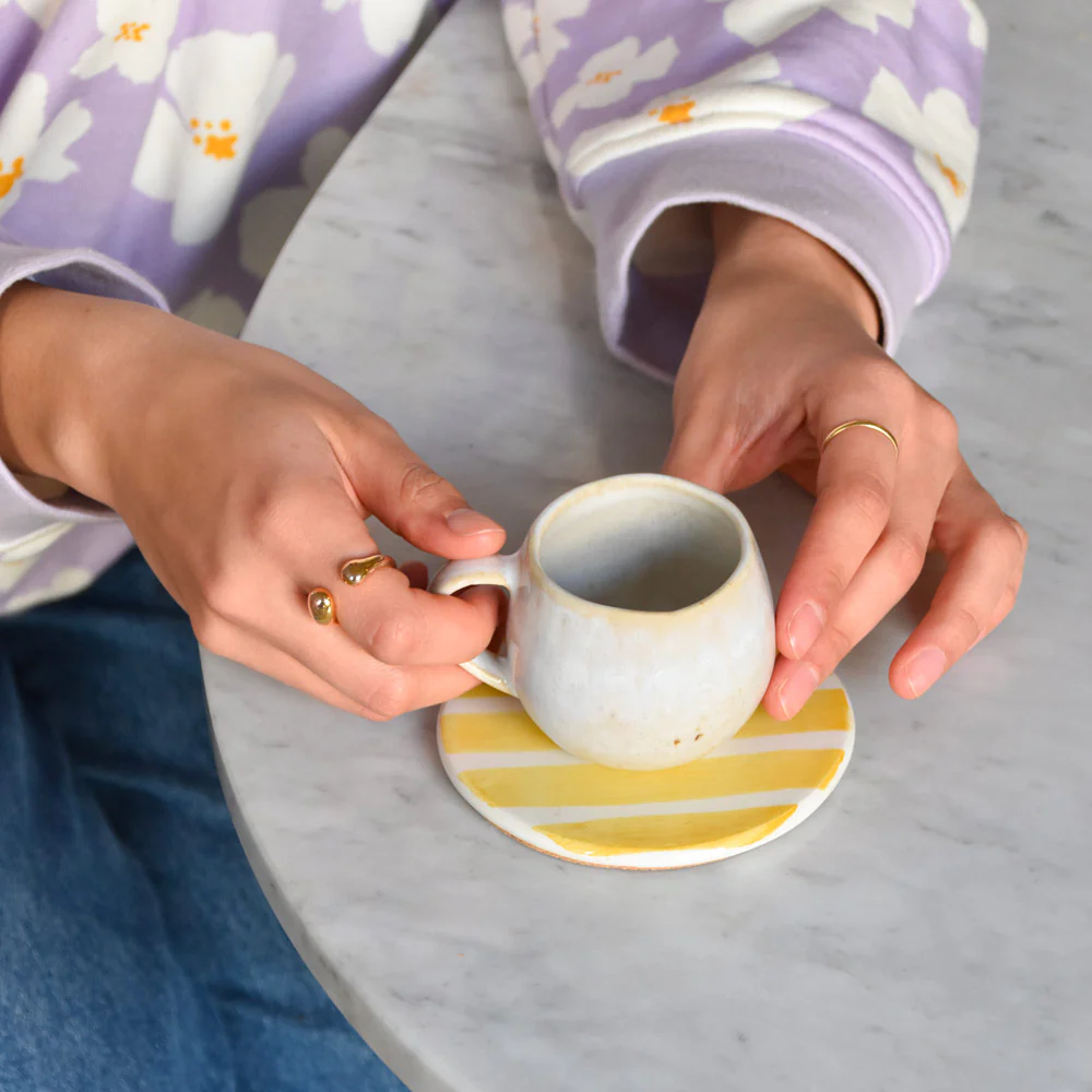 Mini mug | Blanc audacieux - Image 4