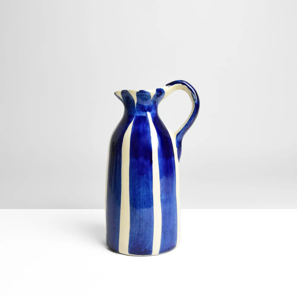 Petit pichet | Bleu Linhas - Image 3