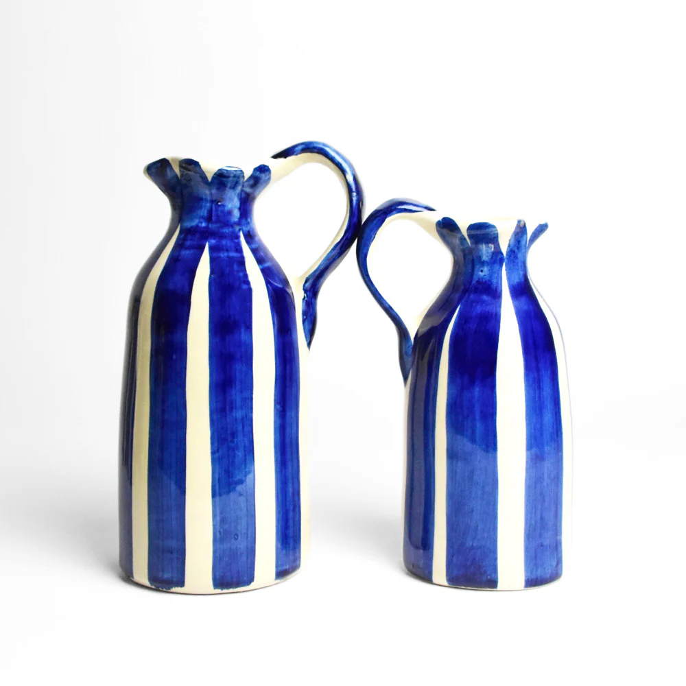 Petit pichet | Bleu Linhas - Image 5