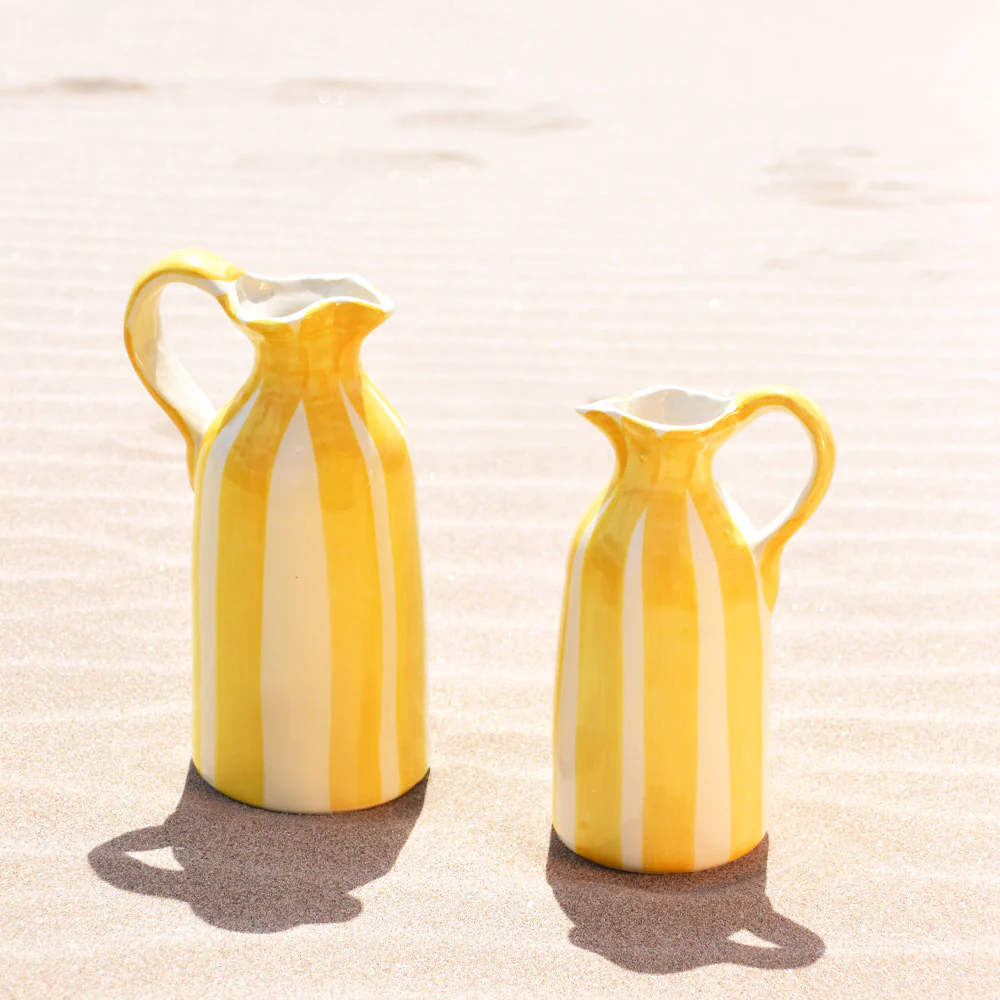 Petit pichet | Jaune Linhas - Image 5