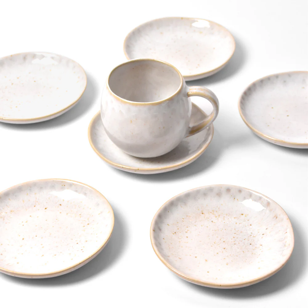 Mini assiette | Blanc audacieux - Image 5