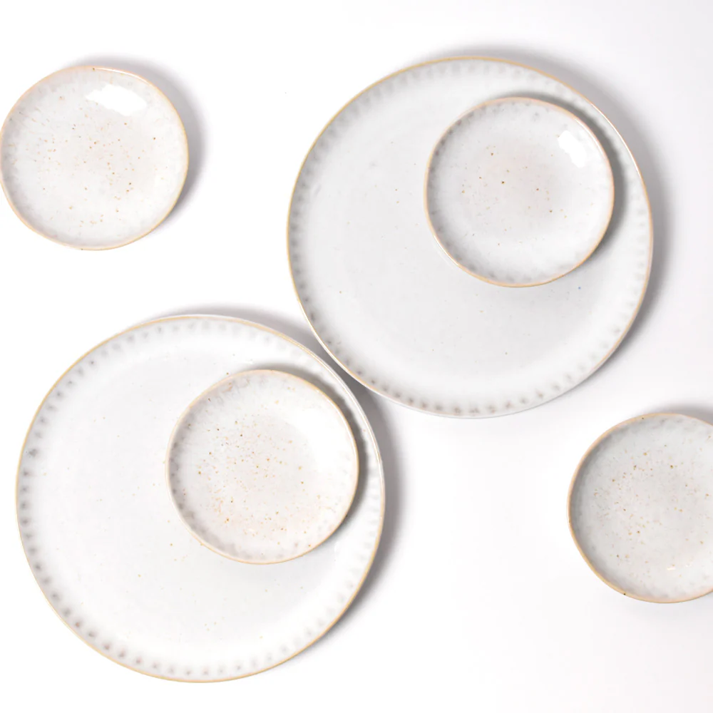 Mini assiette | Blanc audacieux - Image 8