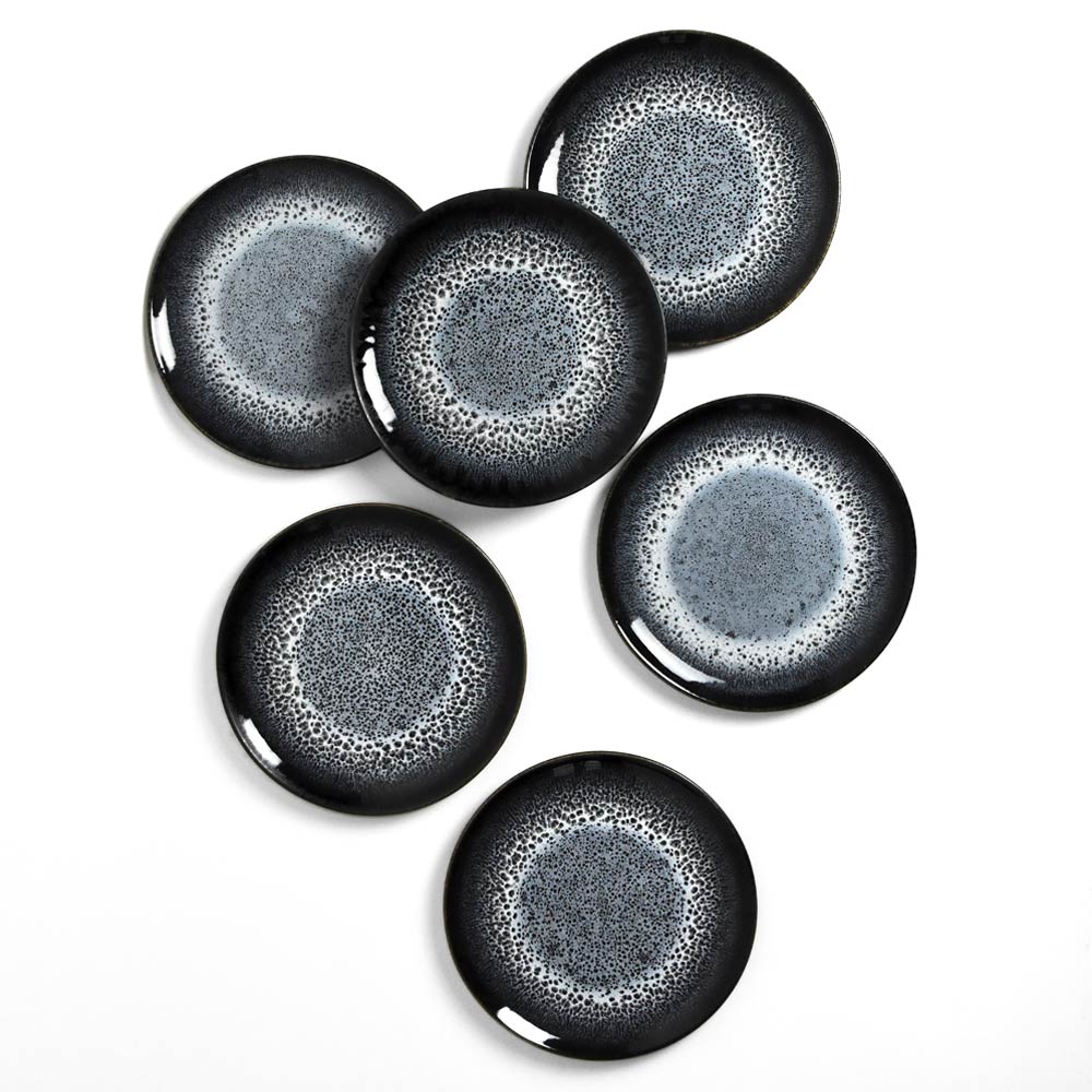 Petite assiette | Noir écume - Image 5