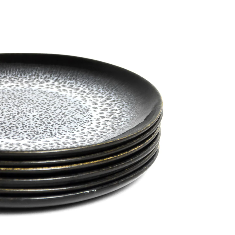 Petite assiette | Noir écume - Image 8